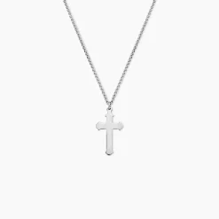 Collier Argent Blanc Pavlo