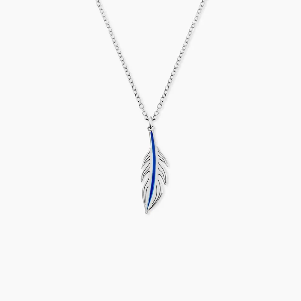 Collier Argent Blanc Stieg