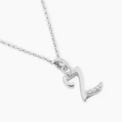 Collier Argent Fifi Oxydes De Zirconium