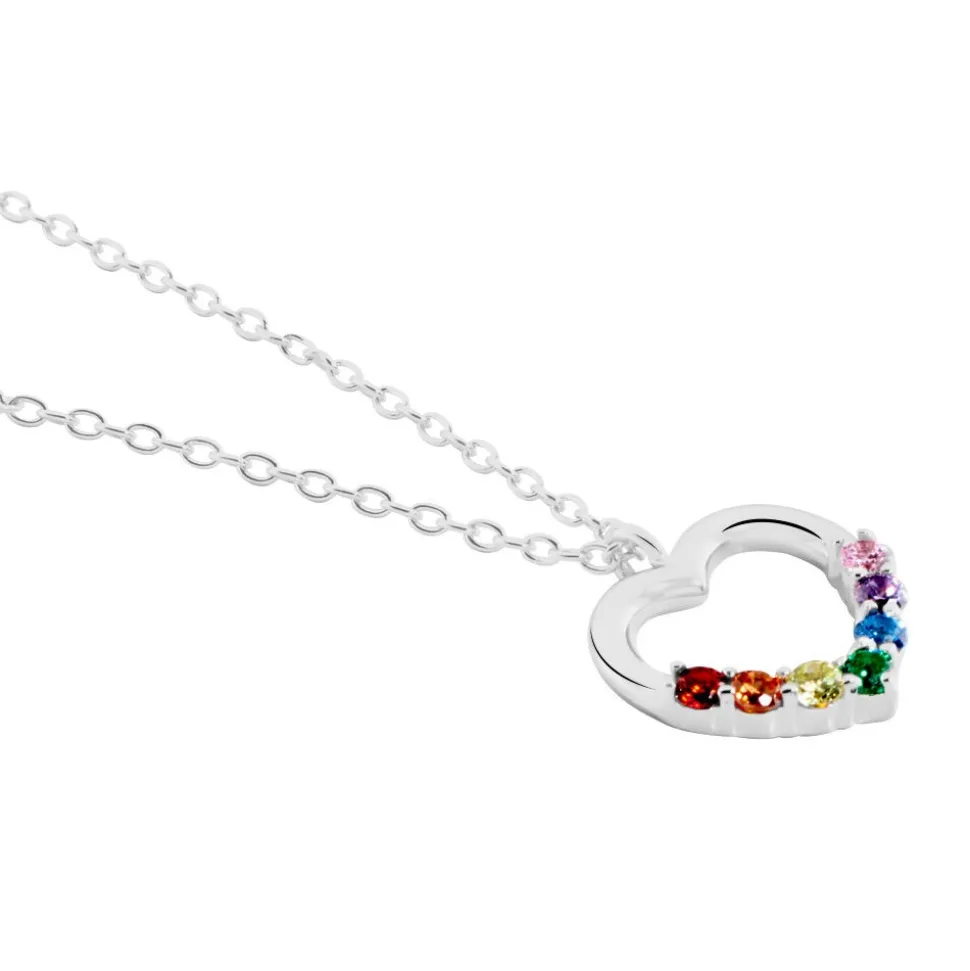 Collier Argent Hebert Oxydes De Zirconium