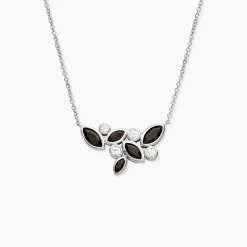 Collier Argent Herbaud Oxydes De Zirconium