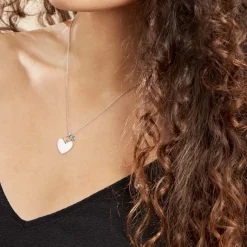 Collier Argent Pero Onyx