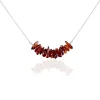 Collier Argent Ursan Ambre