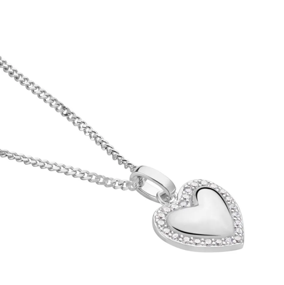 Collier Argent Vibien Oxydes De Zirconium