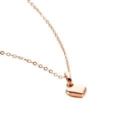 Marc Orian Colliers Cœur|Colliers > Collier Aricia Or Rose