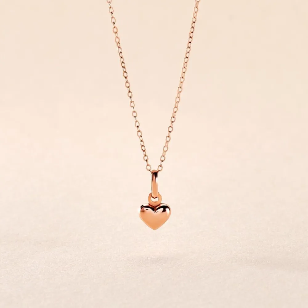 Marc Orian Colliers Cœur|Colliers > Collier Aricia Or Rose