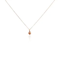 Marc Orian Colliers Cœur|Colliers > Collier Aricia Or Rose