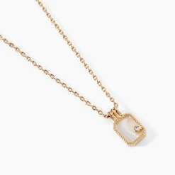 Collier Astria Plaqué Or Jaune Nacre