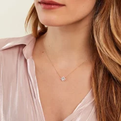 Marc Orian Colliers|Colliers Avec Pierres > Collier Astrithr Or Jaune Topaze Oxyde De Zirconium or jaune topaze bleu sky
