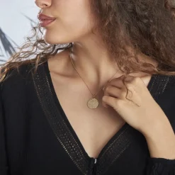 Collier Astro Plaqué Or