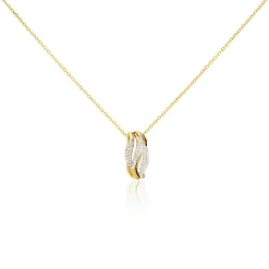 Collier Atlantide Or Jaune Diamant