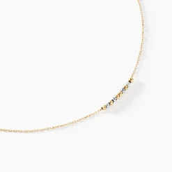 Marc Orian Colliers|Colliers Femme > Collier Aurelya Or Bicolore