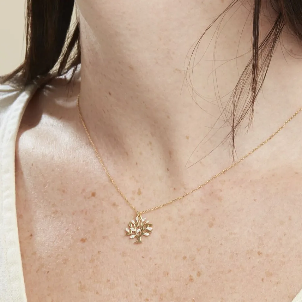Marc Orian Colliers Arbre De Vie|Colliers > Collier Averrhoa Or Jaune
