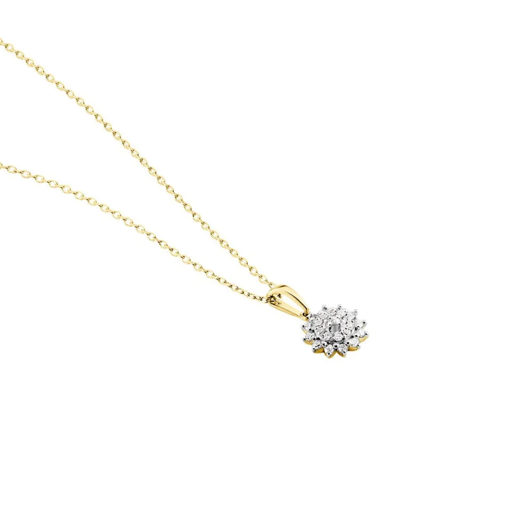 Marc Orian Colliers Diamant|Colliers > Collier Barbra Or Jaune Diamant