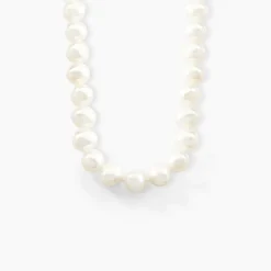 Collier Baroque Or Jaune Perle De Culture