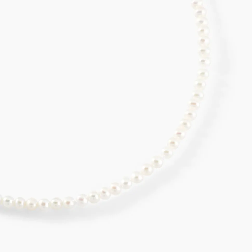 Collier Baroque Or Jaune Perle De Culture