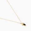 Marc Orian Cadeaux Mariage|Colliers > Collier Bendt Or Jaune Saphir Diamant