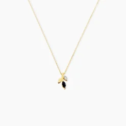 Marc Orian Cadeaux Mariage|Colliers > Collier Bendt Or Jaune Saphir Diamant
