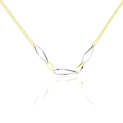 Collier Benedicte Or Bicolore
