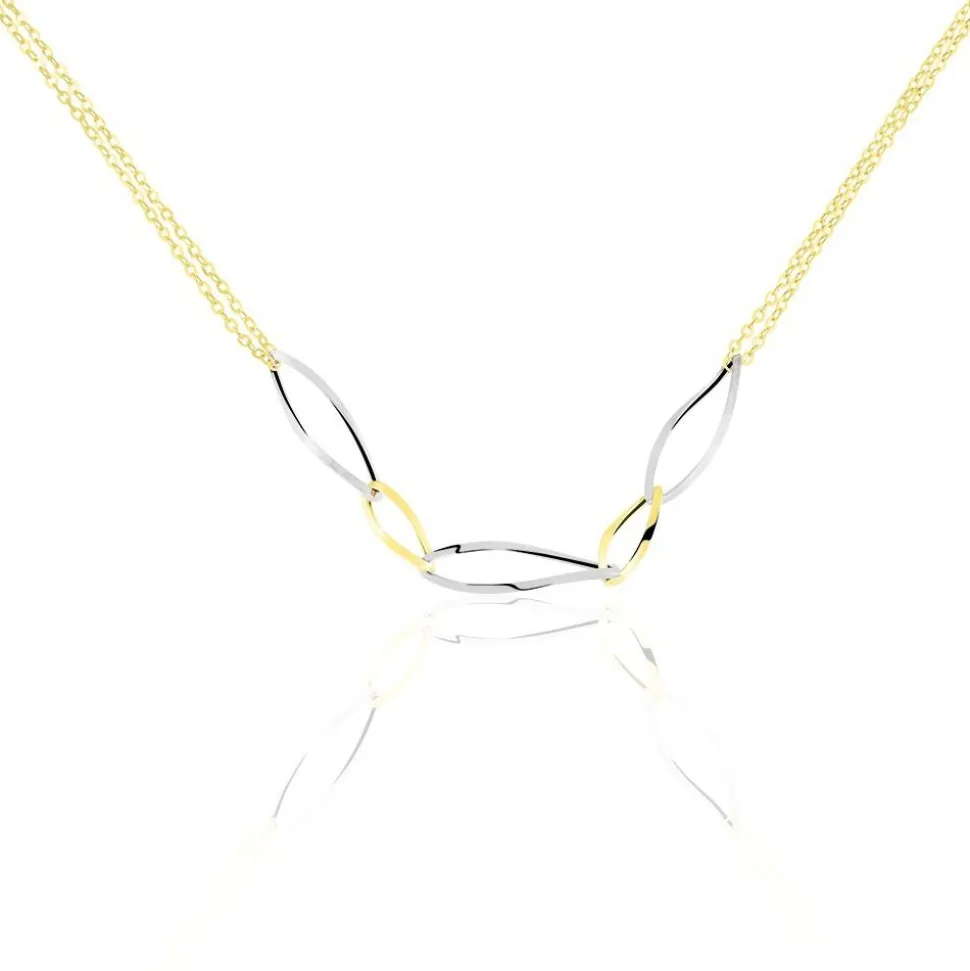 Collier Benedicte Or Bicolore