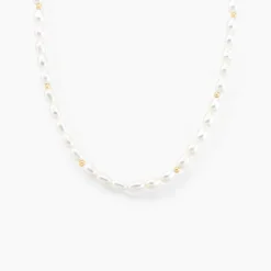 Marc Orian Colliers|Colliers Avec Pierres > Collier Billes Or Jaune Perle De Culture