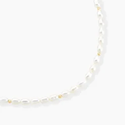 Marc Orian Colliers|Colliers Avec Pierres > Collier Billes Or Jaune Perle De Culture