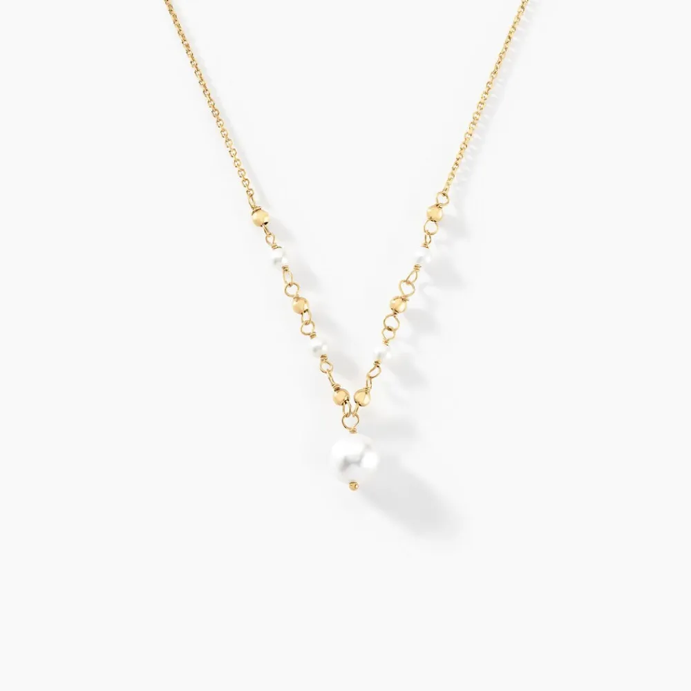 Marc Orian Colliers|Colliers Avec Pierres > Collier Bindy Or Jaune Perle De Culture