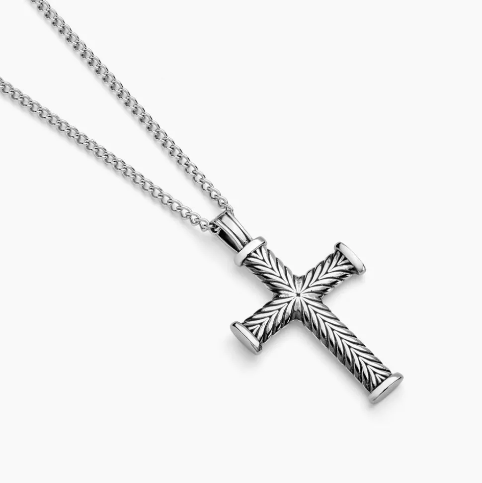 Collier Black Love Acier Bicolore