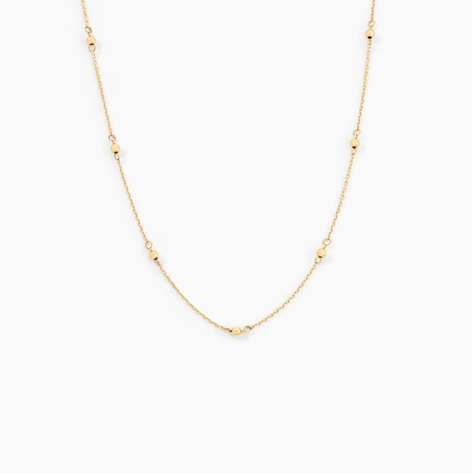 Collier Bookers Or Jaune