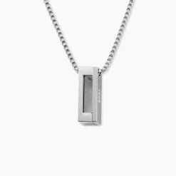 BOSS BIJOUX Colliers|Colliers Acier Inoxydable > Collier Boss Candor Acier Blanc