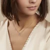 Collier Briaga Argent Blanc Oxyde De Zirconium