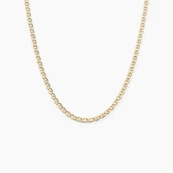 Marc Orian Colliers|Chaines Femme > Collier Capucin Or Jaune Maille Marine Plate