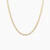 Marc Orian Colliers|Chaines Homme > Collier Capucin Or Jaune Maille Marine Plate