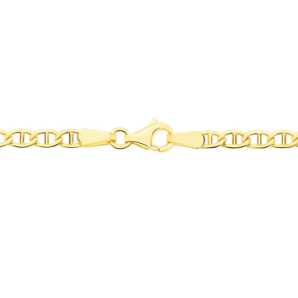 Marc Orian Colliers|Chaines Homme > Collier Capucin Or Jaune Maille Marine Plate