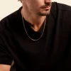 Marc Orian Colliers|Chaines Homme > Collier Capucin Or Jaune Maille Marine Plate