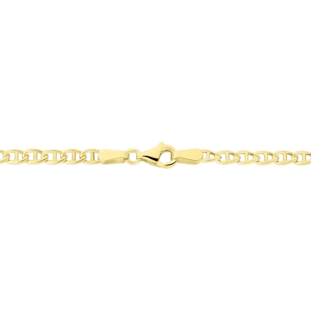 Marc Orian Colliers|Chaines Homme > Collier Capucin Or Jaune Maille Marine Plate