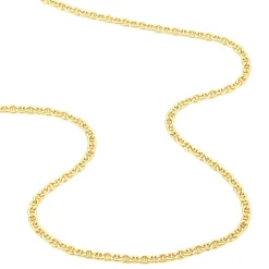Marc Orian Colliers|Chaines Homme > Collier Capucin Or Jaune Maille Marine Plate