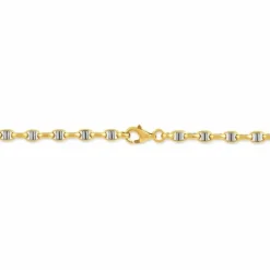 Marc Orian Colliers|Chaines Femme > Collier Carlo Or Bicolore Maille Marine Ronde