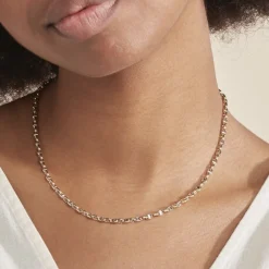 Marc Orian Colliers|Chaines Homme > Collier Carlo Or Bicolore Maille Marine Ronde