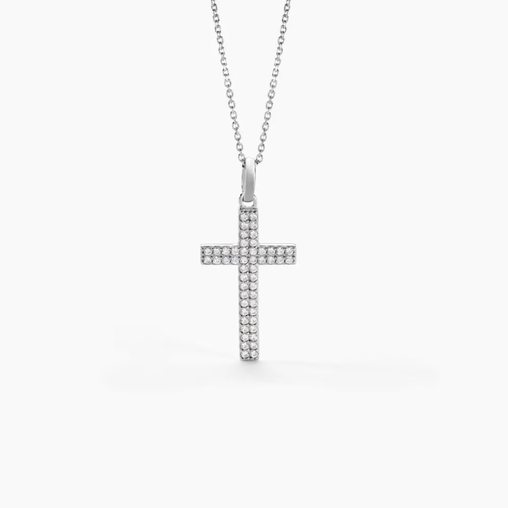 Marc Orian Colliers Fantaisie|Colliers > Collier Carola Argent Blanc Oxyde De Zirconium