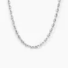 Marc Orian Colliers|Colliers Argent > Collier Carrus Argent Blanc