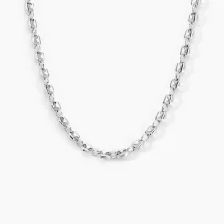 Marc Orian Colliers|Colliers Argent > Collier Carrus Argent Blanc