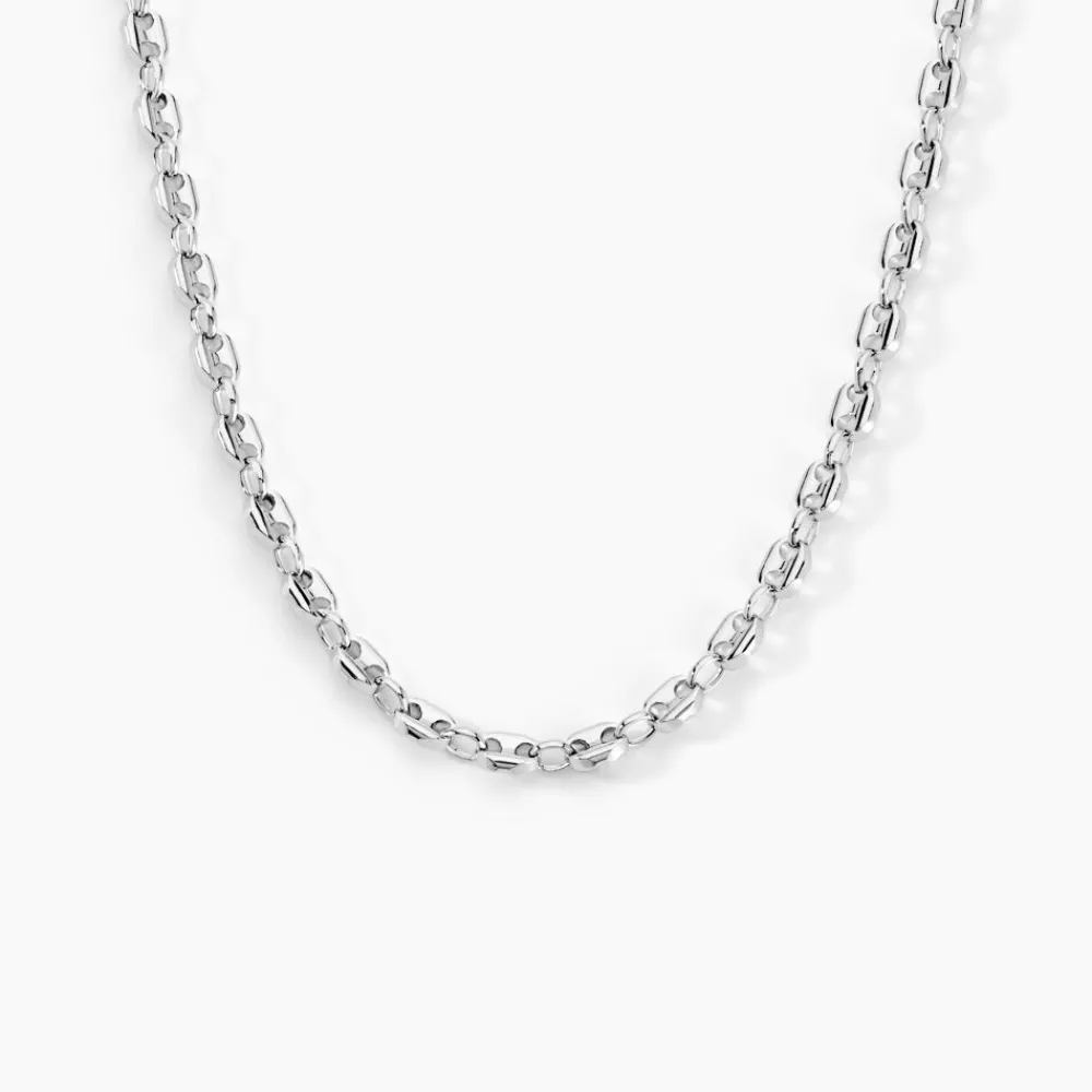 Marc Orian Colliers|Colliers Argent > Collier Carrus Argent Blanc