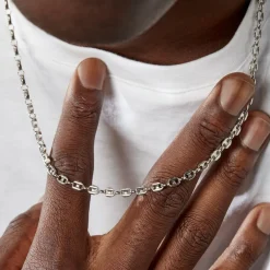 Marc Orian Colliers|Colliers Argent > Collier Carrus Argent Blanc