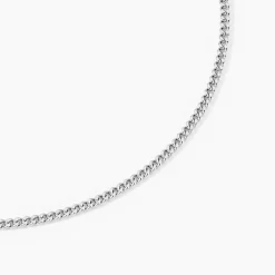 Marc Orian Colliers|Colliers Argent > Collier Casper Argent Blanc