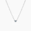Marc Orian Colliers|Colliers Avec Pierres > Collier Cesarie Argent Blanc Oxyde De Zirconium