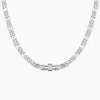 Marc Orian Colliers|Colliers Avec Pierres > Collier Chanelle Argent Blanc Oxyde De Zirconium