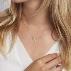 Marc Orian Colliers Diamant|Colliers > Collier Chlothilde Or Jaune Diamant