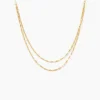 Collier Clareto Or Jaune