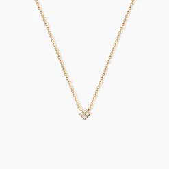 Collier éclat Perlé Plaqué Or Oxyde De Zirconium